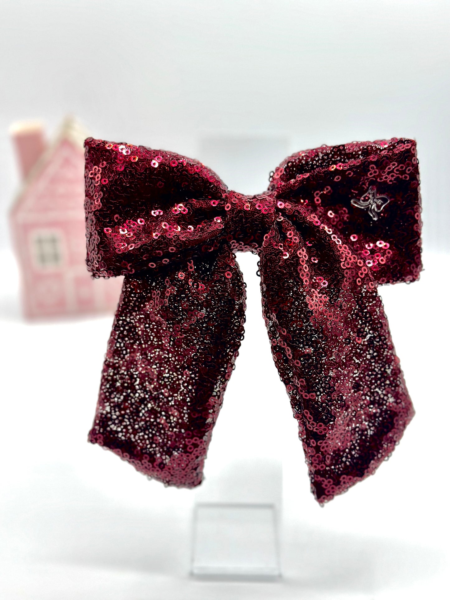 Sequin bow